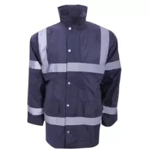Yoko Mens Workwear Security Jacket (2XL) (Navy Blue) - Navy Blue