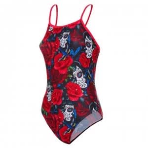 Maru Swift Back Swimsuit Ladies - Rose Tattoo