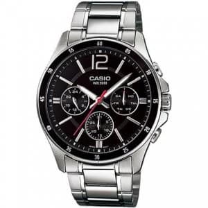 Casio Mens Stainless Steel Watch - MTP-1374D-1