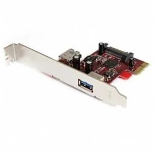 2 port PCI Express SuperSpeed USB 3.0 Card 1 Internal 1 External