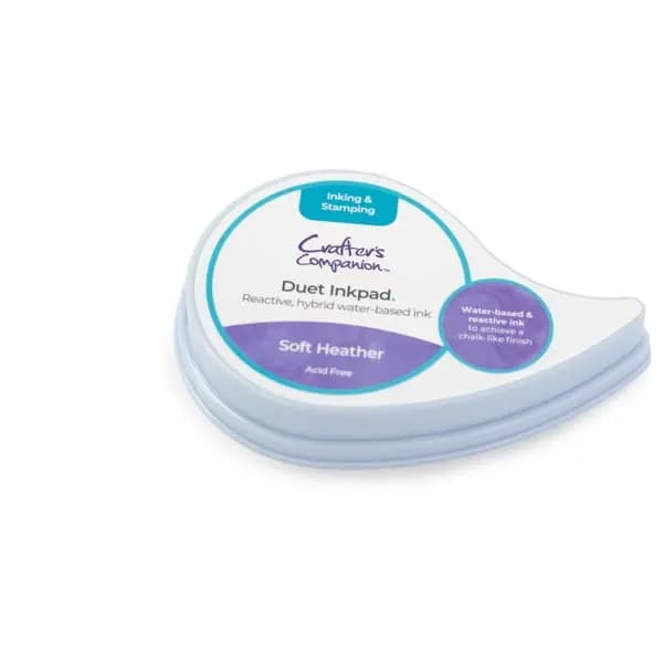 Crafter's Companion Duet Hybrid Ink Pad Purple Soft Heather