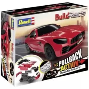 Revell 23154 Build n Race Mercedes-AMG GT R, rot Model car assembly kit 1:43