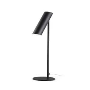 Link 1 Light Adjustable Table Lamp Black, GU10