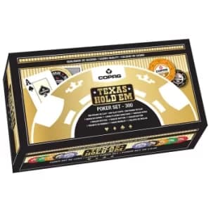 Copag Texas Hold 'Em Wooden Poker Set (300 Pieces)