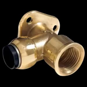 Wingback Elbow 22mm x 3/4"BSP Brass (Sharkbite)