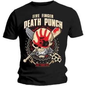 Five Finger Death Punch - Zombie Kill Unisex Large T-Shirt - Black