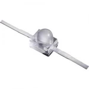 LED wired Green Convex 2mm 10 mcd 40