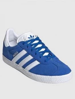 Adidas Originals Junior Gazelle Trainers - Blue