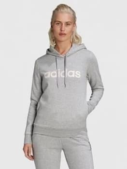 Adidas Essentials Linear Overhead Fleece Hood