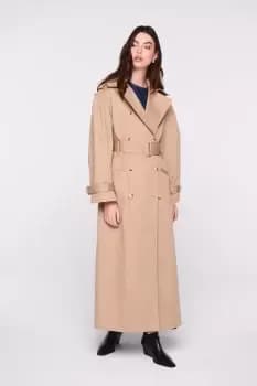 Julia Puff Sleeve Trench, Stone / UK 10