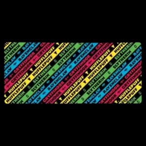 Harry Potter Hogwarts Houses Gaming Mouse Mat - Large
