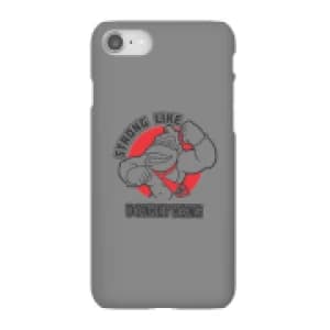 Nintendo Donkey Kong Strong Like Donkey Kong Phone Case - iPhone 8 - Snap Case - Gloss