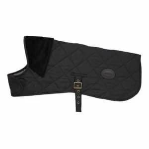 Barbour Quilted Dog Coat Black Large