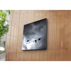 4545NAT-14 Multicolor Decorative Canvas Painting