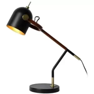 Lucide WAYLON - Desk Lamp - 1xE27 - Black