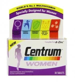 Centrum Multivitamins For Her 30 Tablets