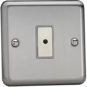 Varilight 1-Gang V-Pro Eclique2 Touch Control Slave Dimmer Brushed Chrome - JSES001