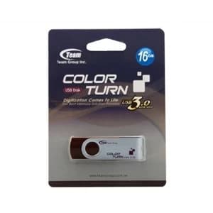 Team Turn 16GB USB 3.0 Flash Drive Brown