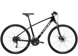2023 Trek Dual Sport 2 Gen 4 Hybrid Bike in Trek Black