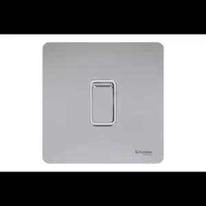 Schneider USFP 16AX 1G Intermediate Switched White Insert Polished Chrome - GU1414WPC