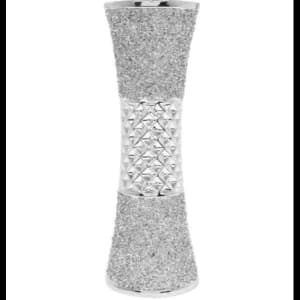 Silver Sparkle Silver Vase By Lesser & Pavey