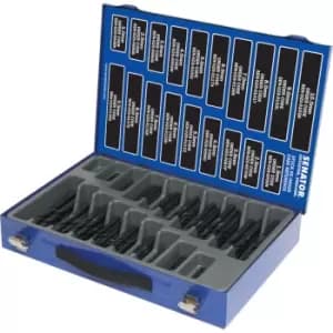 Senator 1-10MM X 0.5MM HSS Metric Workshop Drill Set 170PC