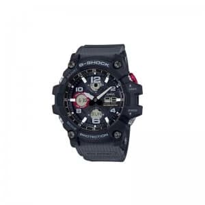 Casio G-SHOCK MASTER OF G MUDMASTER Watch GSG-100-1A8 - Black and Red