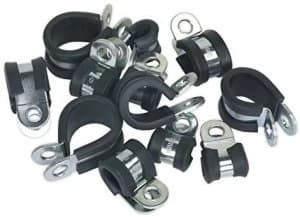 Genuine SEALEY PCJASS P-Clip Rubber Lined Assortment 60pc