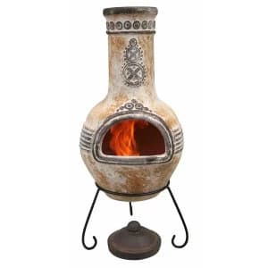 Gardeco Large Azteca Mexican Chiminea