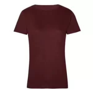 SOLS Womens/Ladies Regent Short Sleeve T-Shirt (L) (Burgundy)
