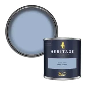 Dulux Heritage Velvet Matt Light Cobalt Matt Emulsion Paint 125ml