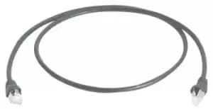 Telegartner FTP Cat.7 600MHz Patch Cable networking cable Black 2 m