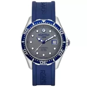 Roamer 867833 41 55 02 Mens Rockshell Mark III Scuba Silicone Wristwatch