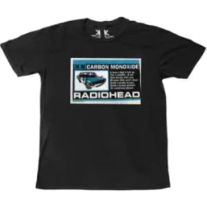 Radiohead - Carbon Patch Unisex XX-Large T-Shirt - Black