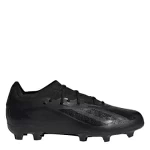 adidas x Crazyfast.1 Firm Ground Football Boots Junior - Black