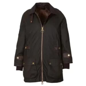 Barbour Womens Norwood Wax Jacket Olive/Classic 10
