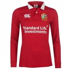 Canterbury British and Irish Lions Classic Jersey 2017 Ladies - Red