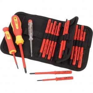 Draper Expert 18 Piece VDE Insulated Screwdriver Set