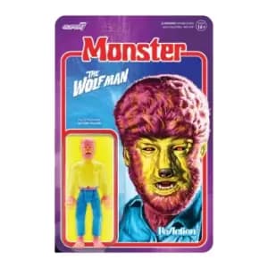 Universal Monsters W5 Wolfman Costume Colours Reaction Figure