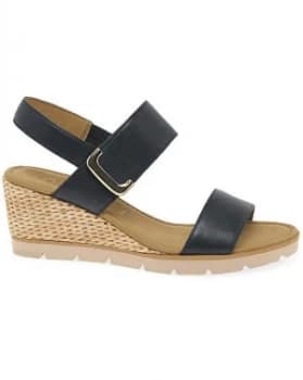 Gabor Porter Standard Fit Wedge Sandals