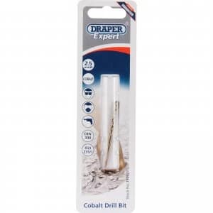 Draper Expert HSS Cobalt Drill Bit 2.5mm Pack of 1