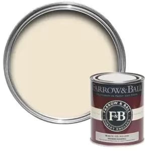 Farrow & Ball Modern White Tie No. 2002 Eggshell Paint, 750Ml