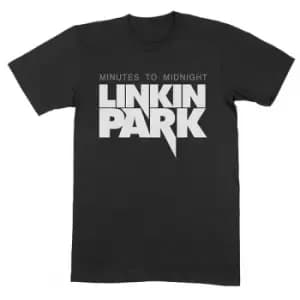 Linkin Park - Minutes to Midnight Unisex Large T-Shirt - Black