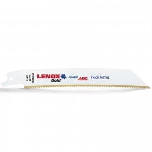 Lenox Gold 14TPI Thick Metal Cutting Reciprocating Saw Blades 152mm Pack of 5