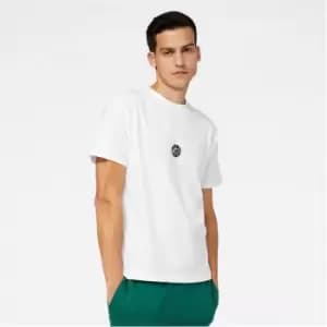 New Balance NBLS Hoops T Shirt - White