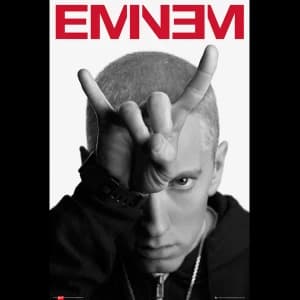 Eminem Horns Maxi Poster