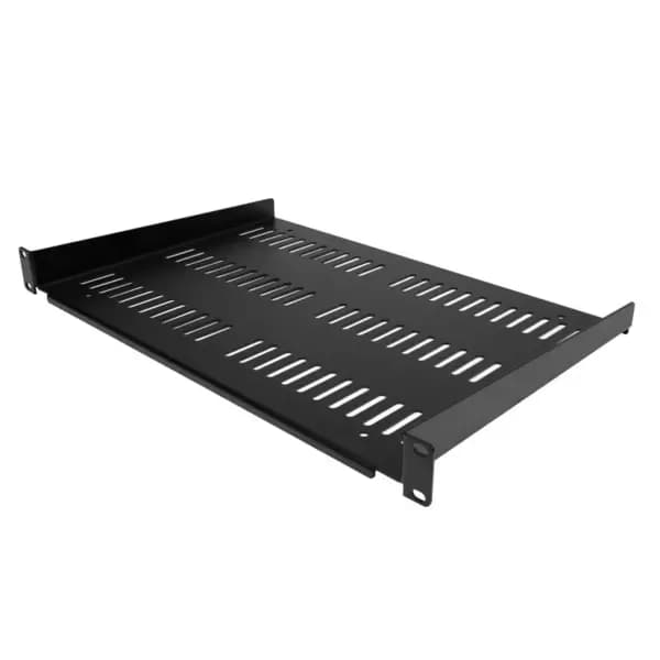 StarTech.com 1U Vented Server Rack Cabinet Shelf - Fixed 12" Deep Cantilever Rackmount Tray