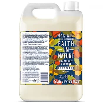 Faith in Nature Grapefruit & Orange Body Wash 5L