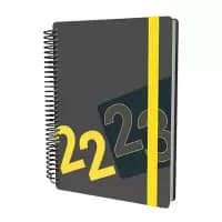 Collins Delta A5 Day to Page Mid-Year Diary 2022/2023 - Yellow 817981