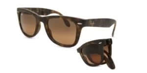 Ray-Ban Sunglasses RB4105 Wayfarer Folding Flash Lenses 894/43